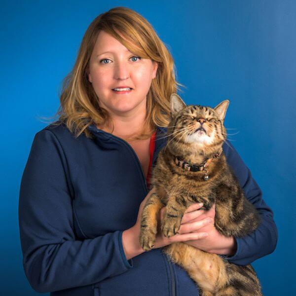 Dr Caitlin Normington & Josh (cat)